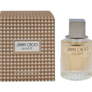 Jimmy Choo Illicit eau de parfum women's fragrance bottle with box floral gourmand woody scent